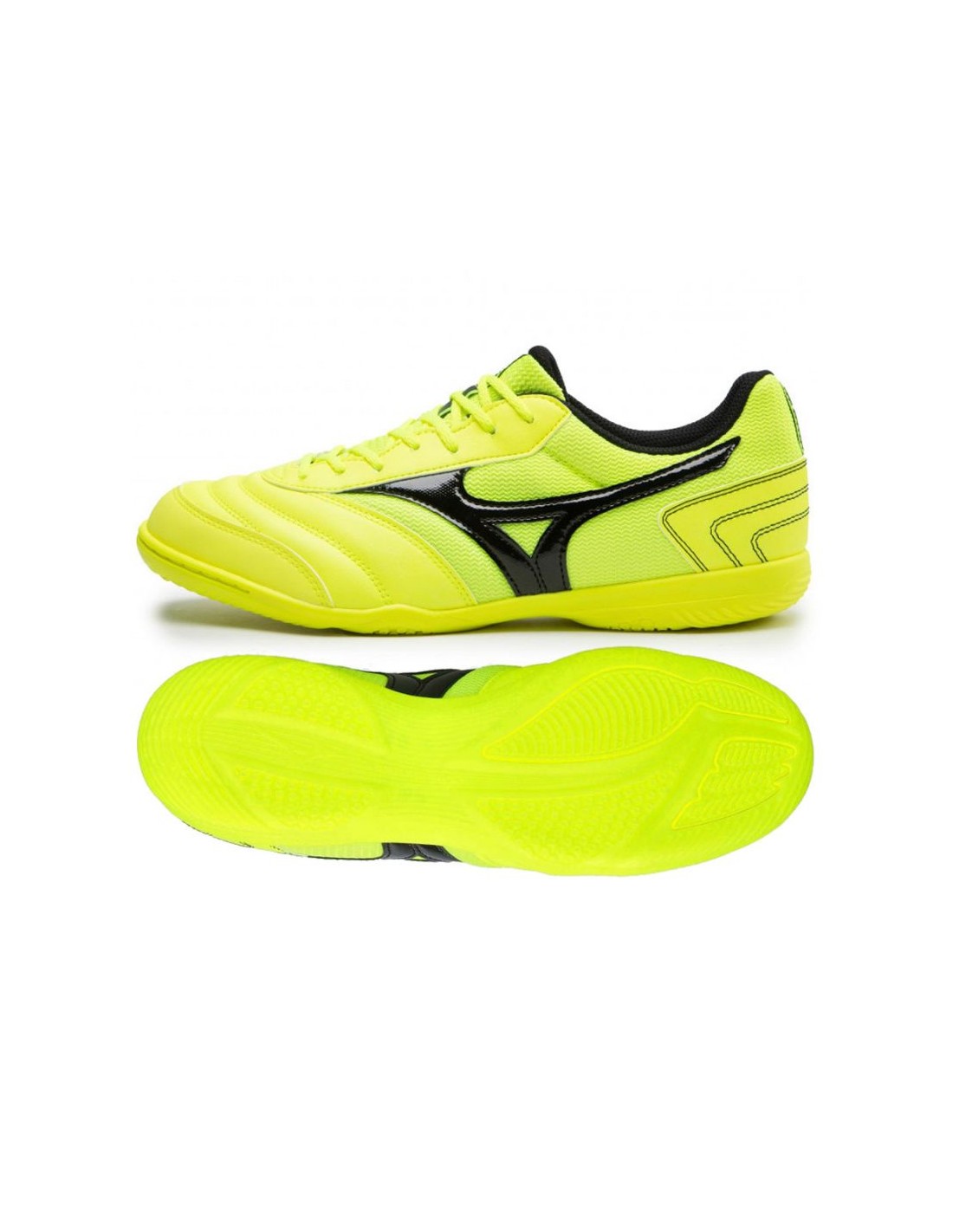 Mizuno Mrl Sala Club In Q1GA220345 Χαμηλά Ποδοσφαιρικά Παπούτσια Σάλας Κίτρινα