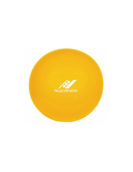 Gymnastics ball Rucanor Gym Ball 45cm yellow pump