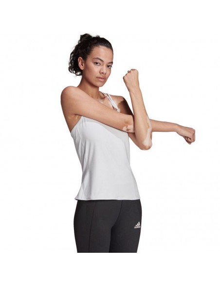Adidas Studio Slim Strappy Back Tank Top W HE3141