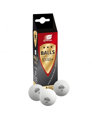 Table tennis ball Sunflex 3 pcs S33306