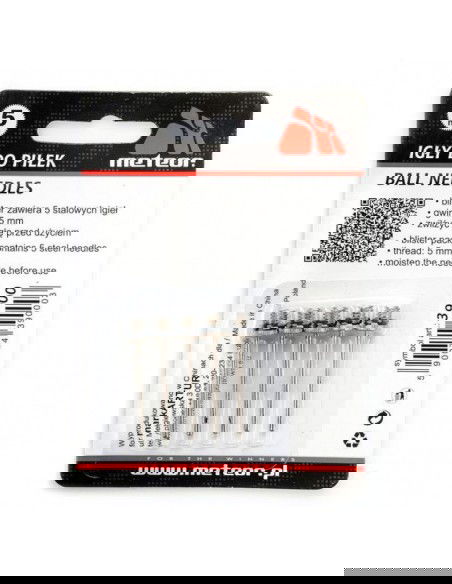 Meteor 5mm 39000 ball needles
