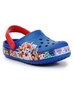 Crocs Παιδικά Ανατομικά Σαμπό Θαλάσσης Paw Patrol Band 205509-4GX Μπλε