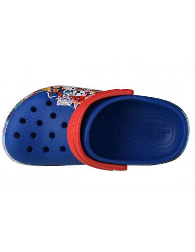 Crocs Παιδικά Ανατομικά Σαμπό Θαλάσσης Paw Patrol Band 205509-4GX Μπλε