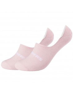 Skechers 2PPK Mesh Ventilation Footies Socks SK440084242