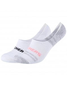 Skechers 2PPK Mesh Ventilation Footies Socks SK440081001