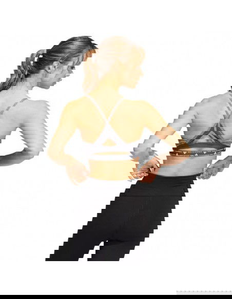 adidas Aeroreact Training LightSupport 3Stripes Bra W HC7870 sports bra