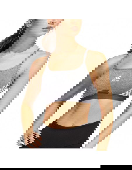 adidas Aeroreact Training LightSupport 3Stripes Bra W HC7870 sports bra