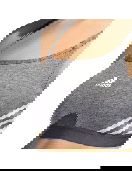adidas Aeroreact Training LightSupport 3Stripes Bra W HC7870 sports bra