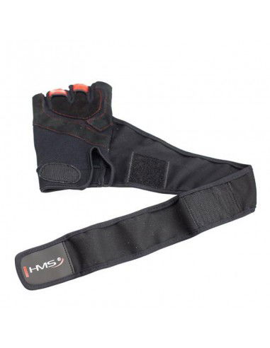 Gloves for the gym Black Red HMS RST01 SIZE XXL
