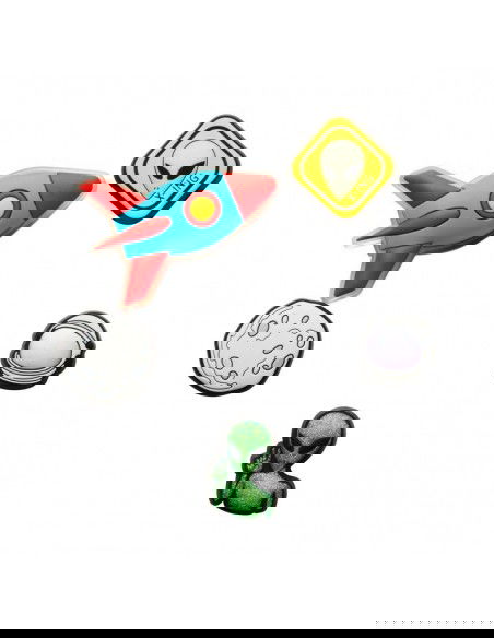 Crocs Jibbitz Charms 10008459 pins