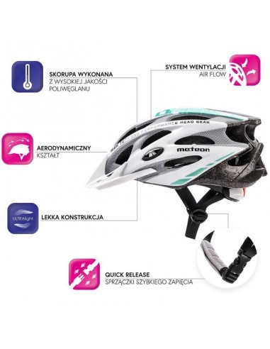 Bicycle helmet Meteor MV29 Drizzle 2470824710