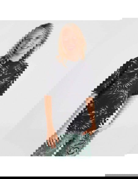 O'Neill UV Mix Match Cali First 13'' Swim Shortscrazy Skin Jr Tshirt 92800613848