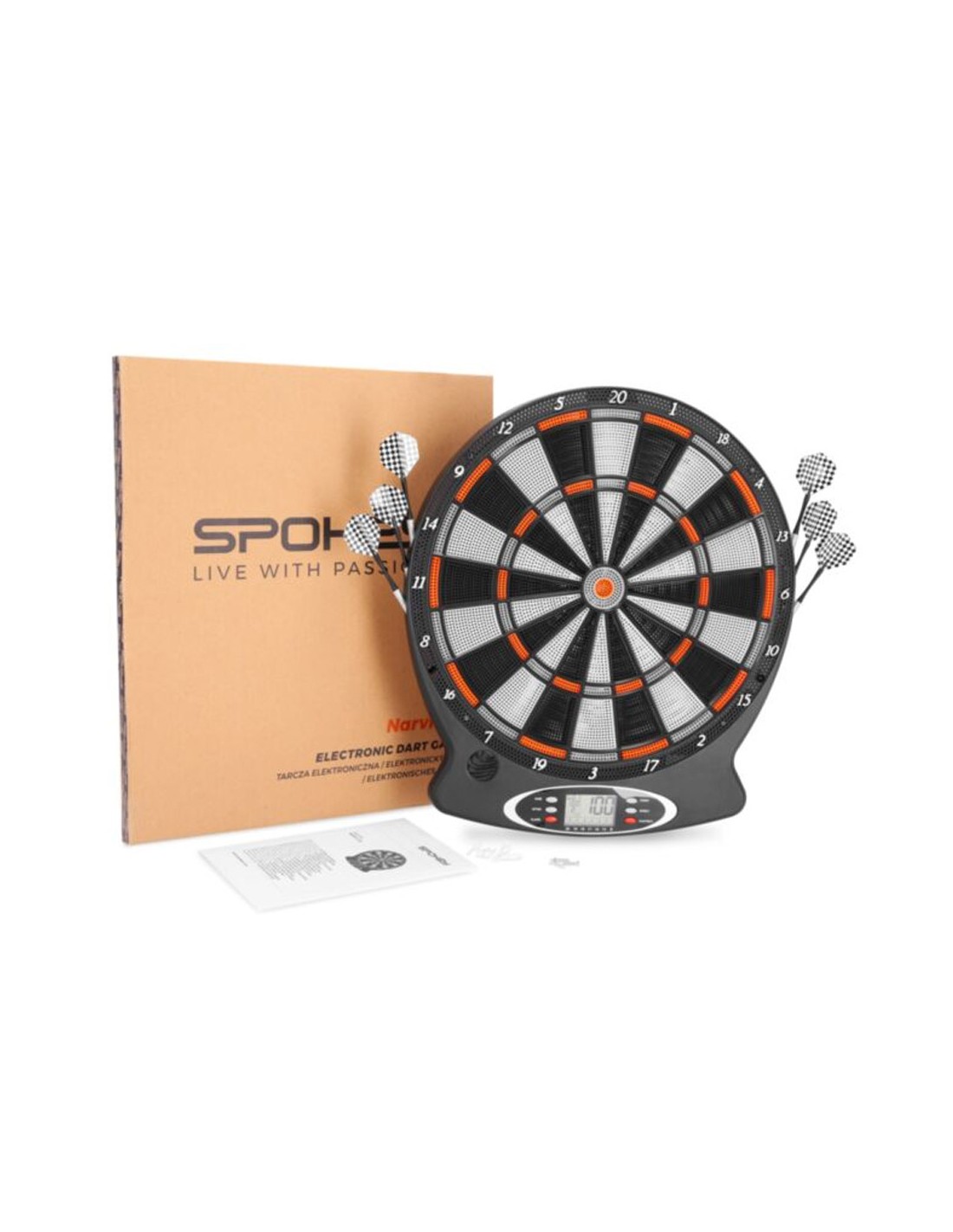 Electronic dartboard Spokey Narvi LITE 942239