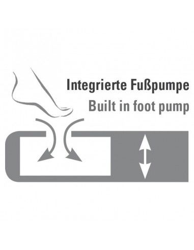 High Peak Multi Comfort Plus Velor Mattress 198x137x22cm 40053