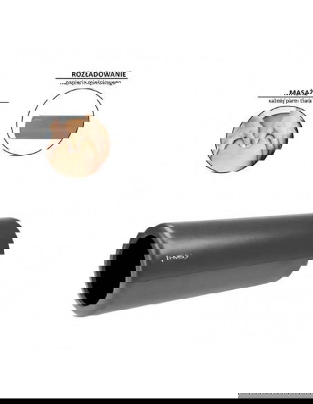 Fitness HMS GRAPHITE BLACK FS111 roller
