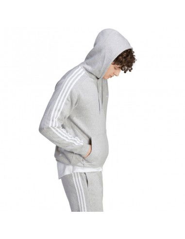adidas Essentials Fleece 3Stripes Hoodie M IJ6474