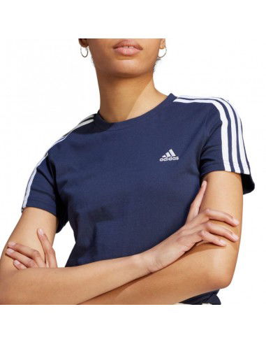adidas Essentials Slim 3Stripes Tee W IM2791