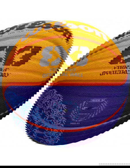 Wilson FIBA 3X3 Paris 2024 Replica Ball WZ3015001XB