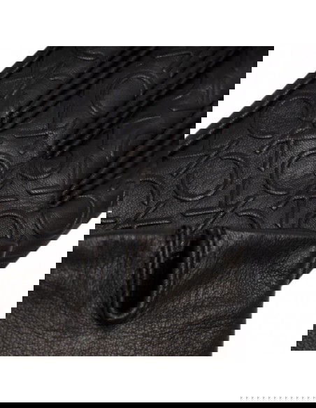 Calvin Klein Relock Debossed Leather Gloves W K60K609975