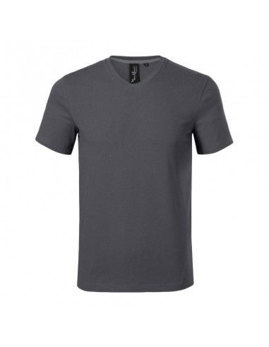 Malfini Action Vneck M MLI70083 light anthracite Tshirt