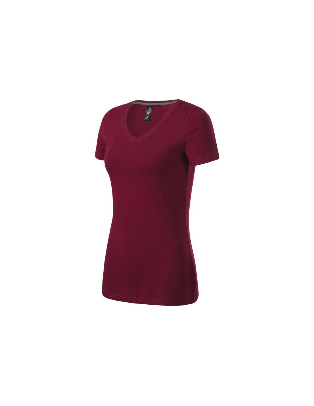 Malfini Malfini Action Vneck Tshirt W MLI70186 garnet
