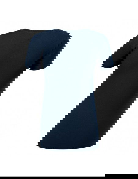 Malfini Action Vneck Tshirt W MLI70102 navy blue