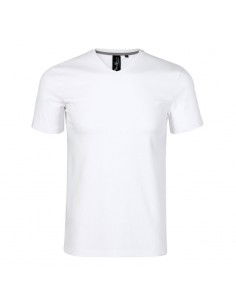 Malfini Action Vneck Tshirt M MLI70000 white 2