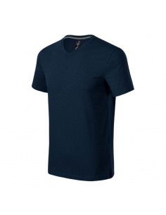 Malfini Action Vneck Tshirt M MLI70002 navy blue