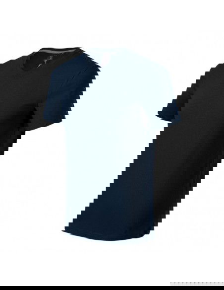 Malfini Action Vneck Tshirt M MLI70002 navy blue