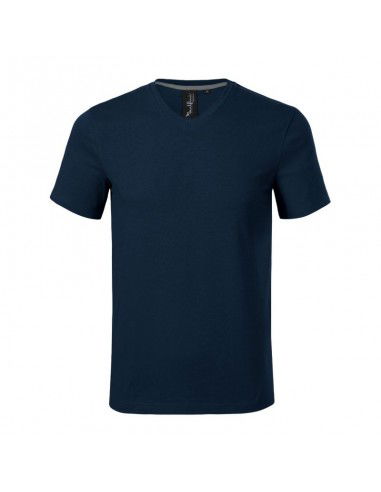 Malfini Action Vneck Tshirt M MLI70002 navy blue