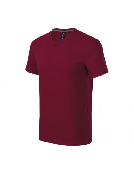 Malfini Action Vneck Tshirt M MLI70086 garnet
