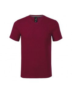 Malfini Action Vneck Tshirt M MLI70086 garnet 2