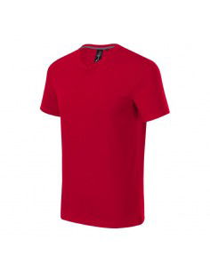 Malfini Action Vneck M MLI70071 formula red Tshirt