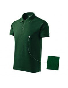 Malfini Cotton M MLI212D3 polo shirt dark green