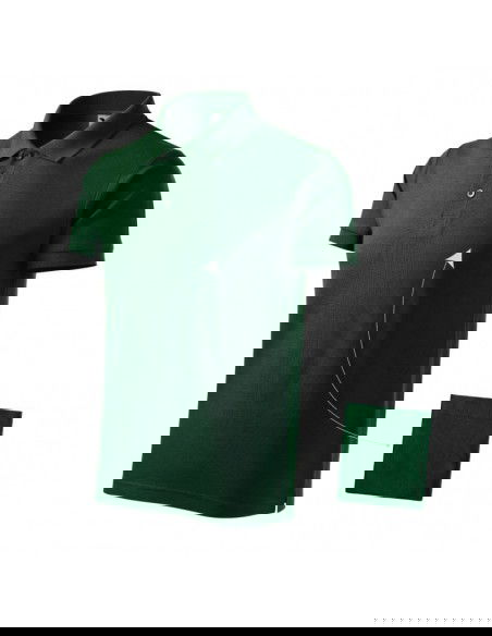 Malfini Cotton M MLI212D3 polo shirt dark green