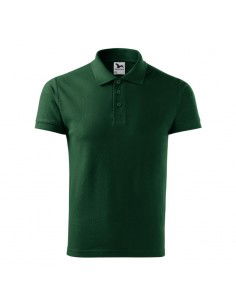 Malfini Cotton M MLI212D3 polo shirt dark green 2