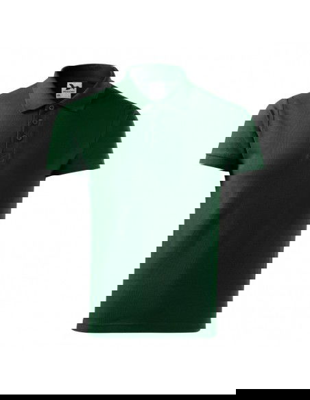 Malfini Cotton M MLI212D3 polo shirt dark green