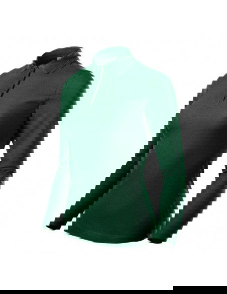 Malfini Pique Polo LS W polo shirt MLI231D3 dark green