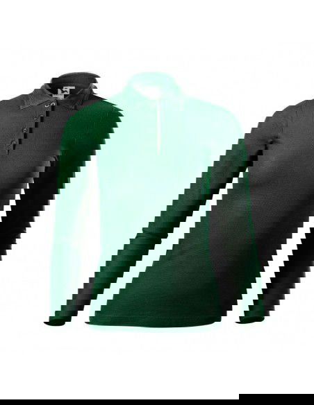 Malfini Pique Polo LS W polo shirt MLI231D3 dark green