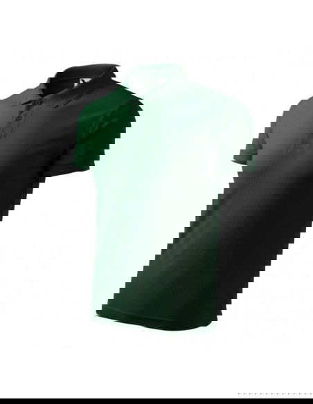 Malfini Pique Polo M MLI203D3 dark green polo shirt