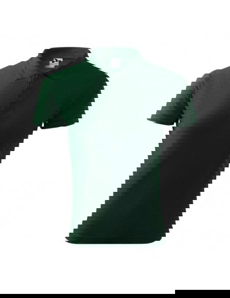 Malfini Pique Polo M MLI203D3 dark green polo shirt