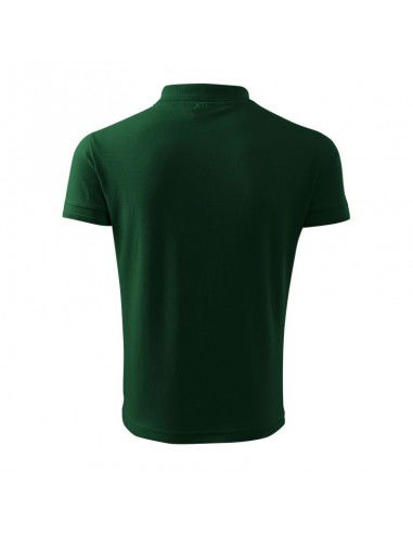 Malfini Pique Polo M MLI203D3 dark green polo shirt