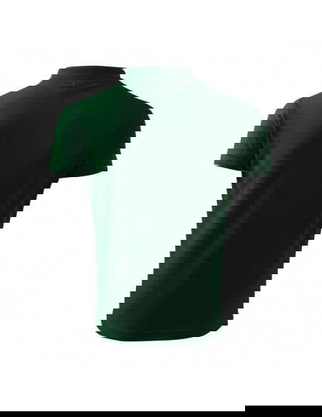 Malfini Pique Polo M MLI203D3 dark green polo shirt