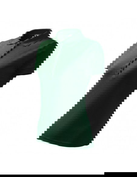 Malfini Pique Polo W MLI210D3 dark green polo shirt