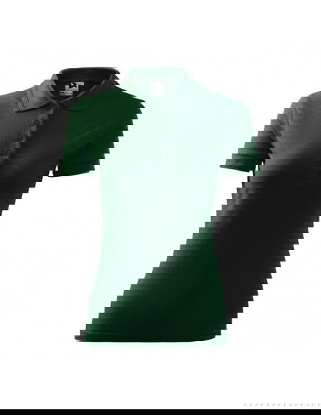 Malfini Pique Polo W MLI210D3 dark green polo shirt