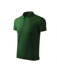 Malfini Pique Polo Free M polo shirt MLIF0306 bottle green