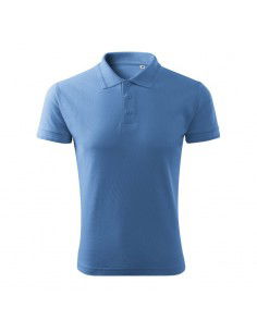 Malfini Pique Polo Free M MLIF0315 polo shirt blue 2