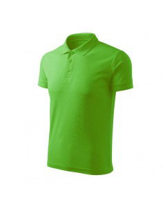 Malfini Pique Polo Free M MLIF0392 green apple polo shirt
