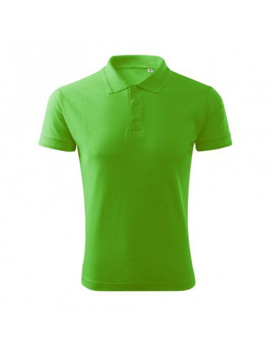 Malfini Pique Polo Free M MLIF0392 green apple polo shirt