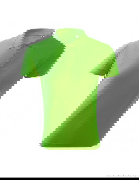 Malfini Pique Polo Free M MLIF0392 green apple polo shirt